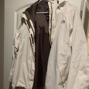 North face rain jacket